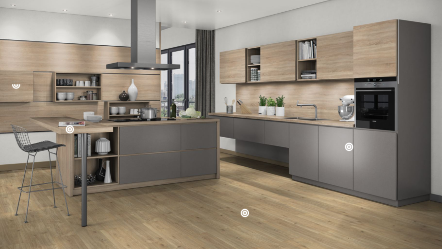 Egger дуб Гладстоун серо-бежевый h3326 st28