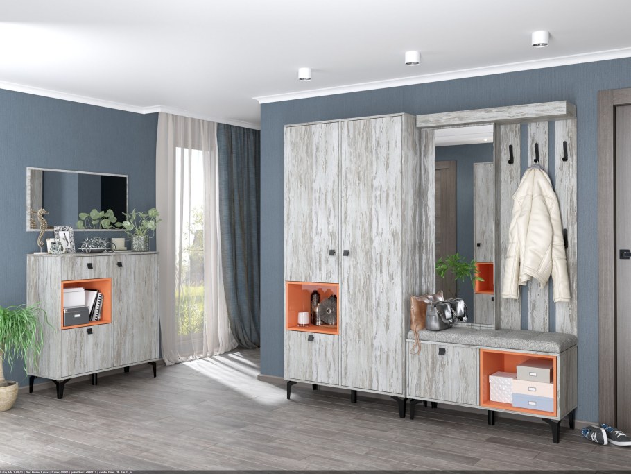 Прихожая Милан ТЭКС