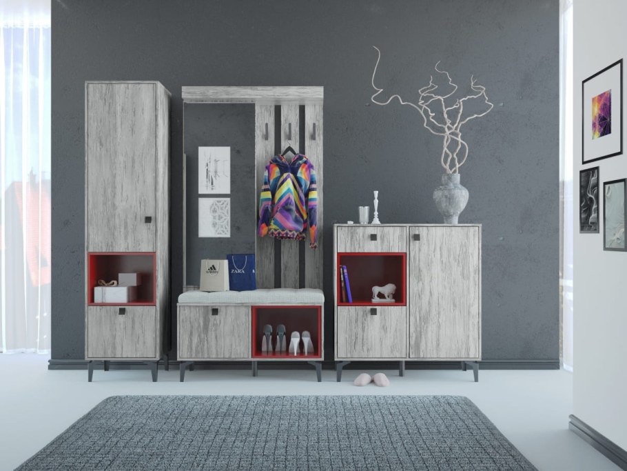 Прихожая Милан Артвуд темный