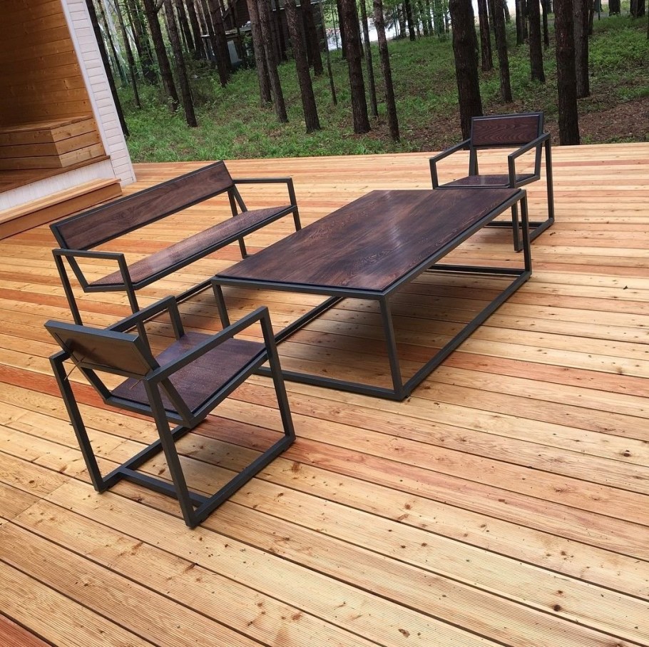 Садовая мебель лофт