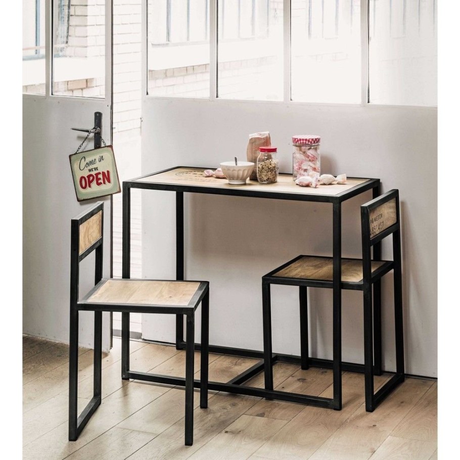 Маленький кухонный стол лофт