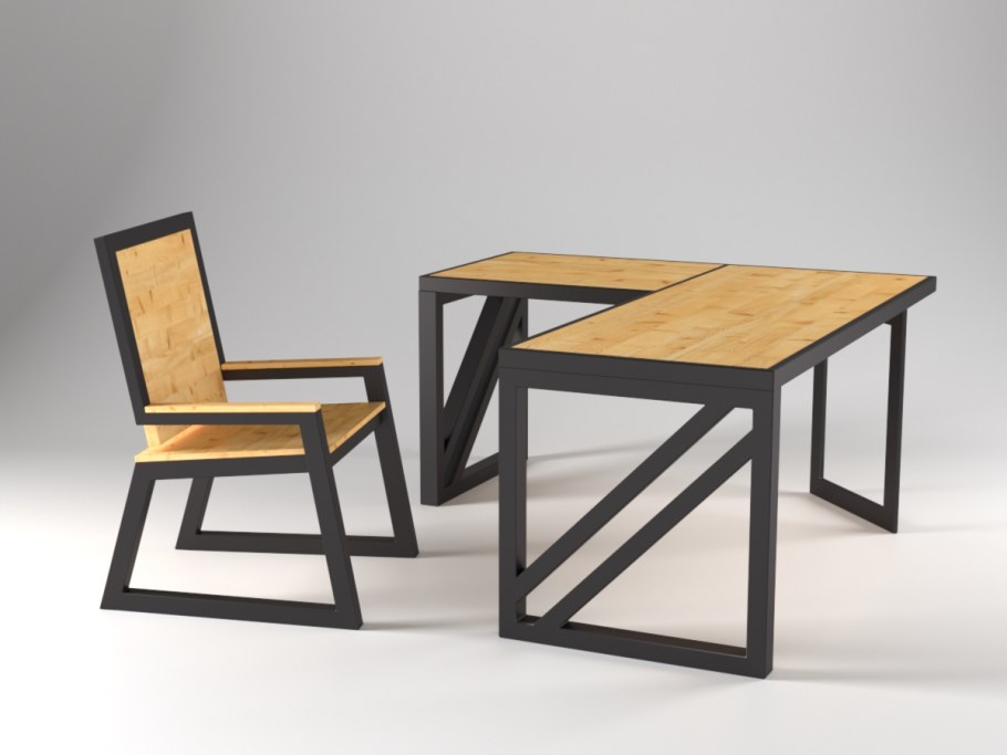 Мебель лофт стол Гранада мебель