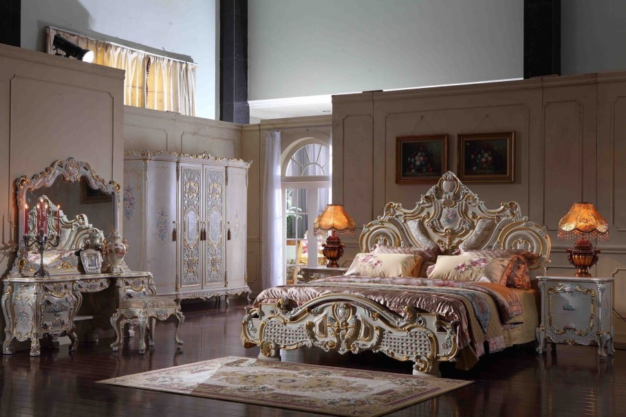 Спальня рококо Барокко