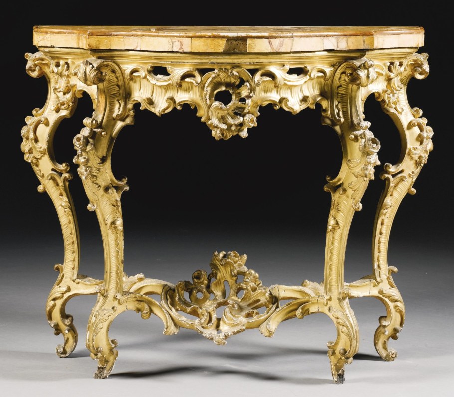 Мебель в стиле Барокко 17 век