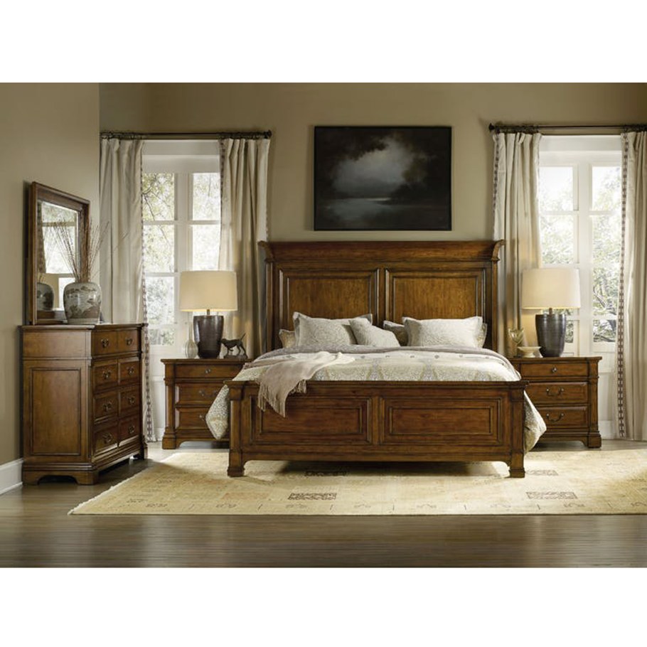 Кровать hooker Furniture 1600-90266-DKW