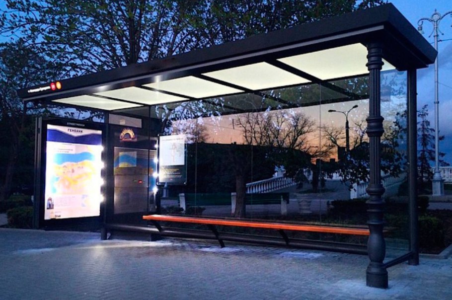 Умные остановки городской транспорт Волгоград