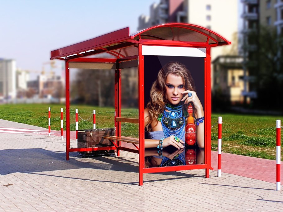 Красивые остановки общественного транспорта