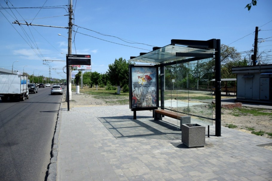 Павильон остановка общественного транспорта Волгоград