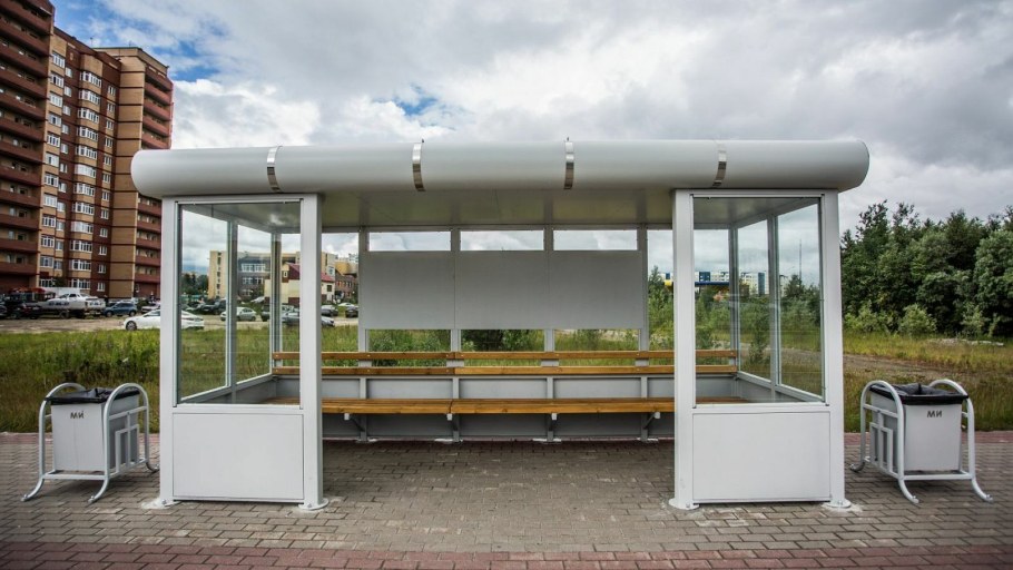 Остановочный павильон Сургут