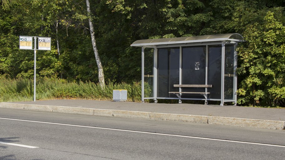 Дорога с остановкой