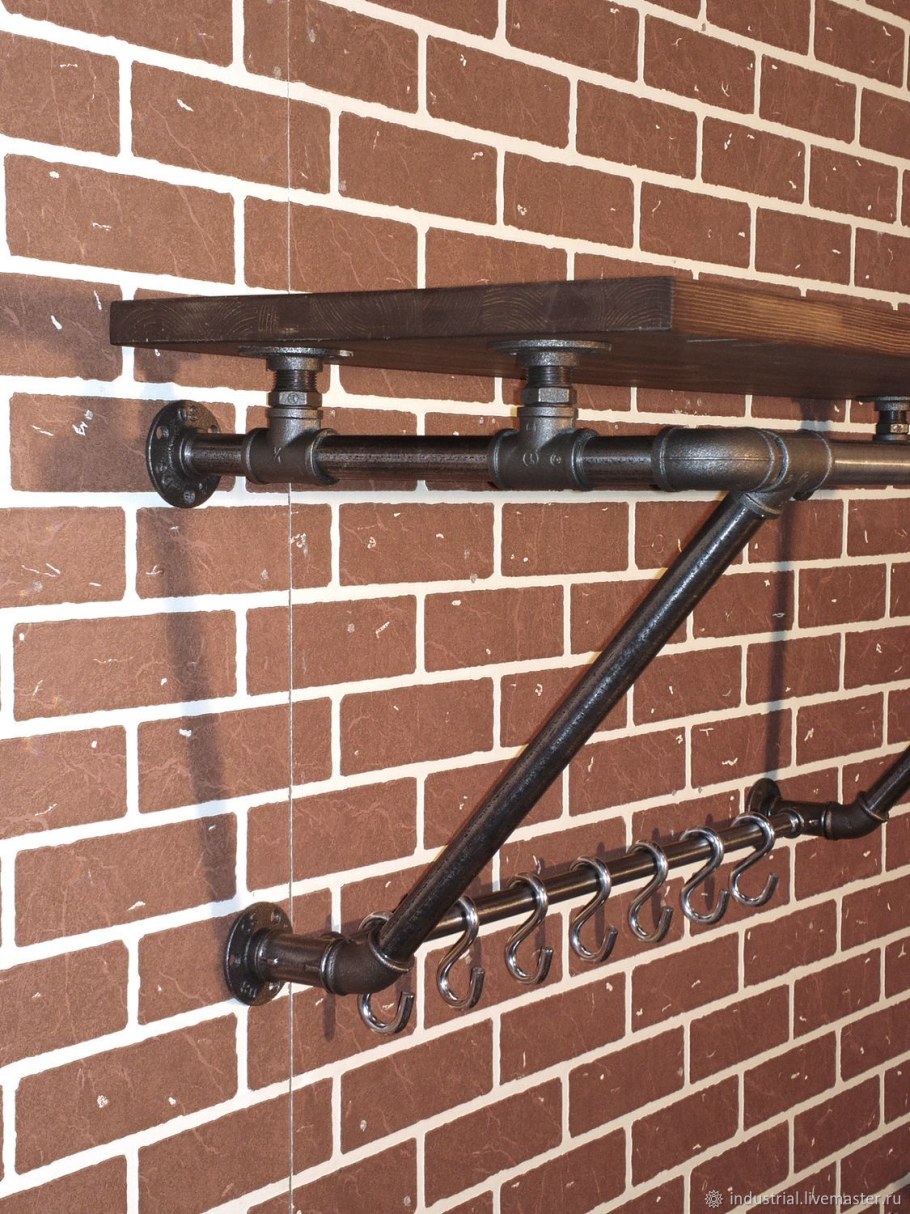 Вешалка штанга лофт