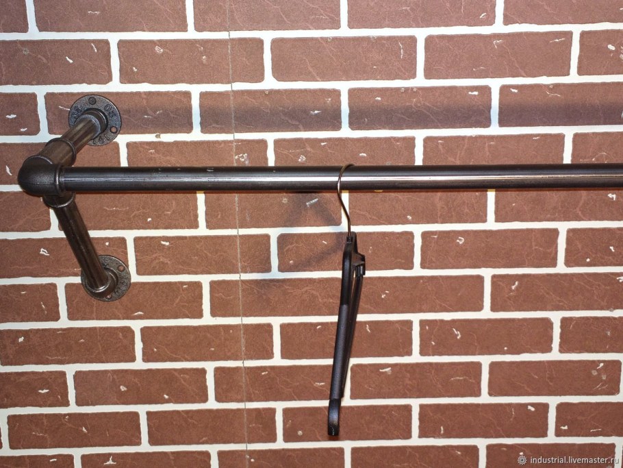 Вешалка настенная Loft Pipe