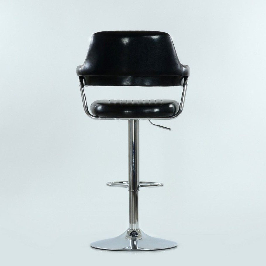 Барный стул Barneo n-152 Cherokee белая кожа