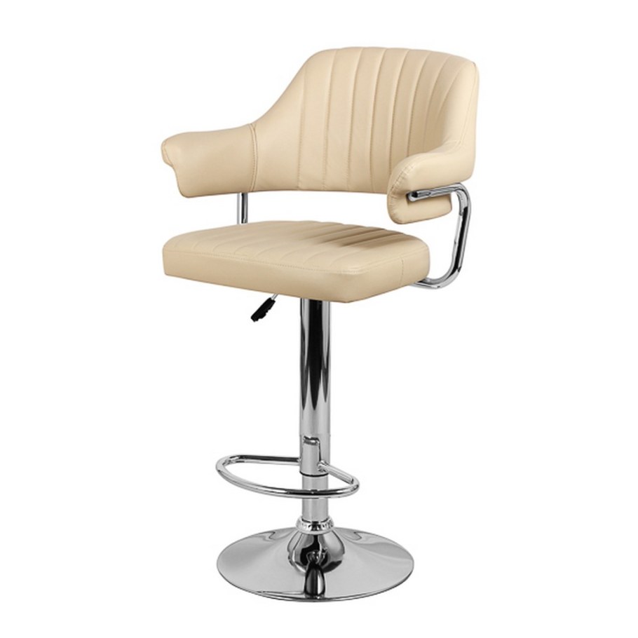 Сертификат на стул барный Купер QS-d128-1а черный/хром сертификат