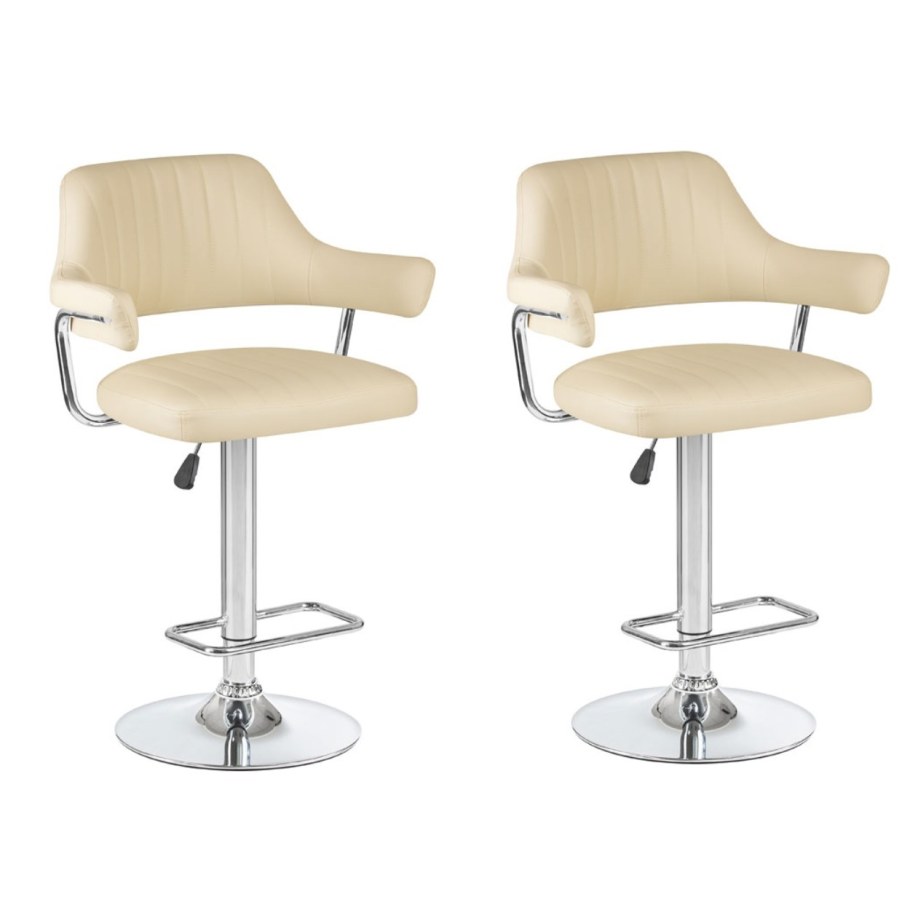 Комплект барных стульев высокие светлые 1625, 2 шт.