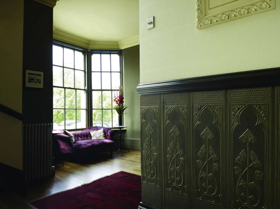 Lincrusta в интерьере