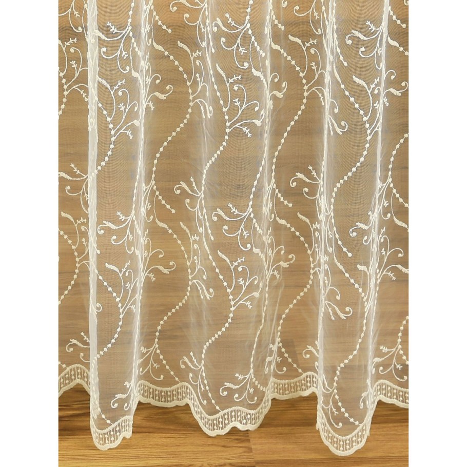 Тюль «Дионис» сетка 280 см цвет белый