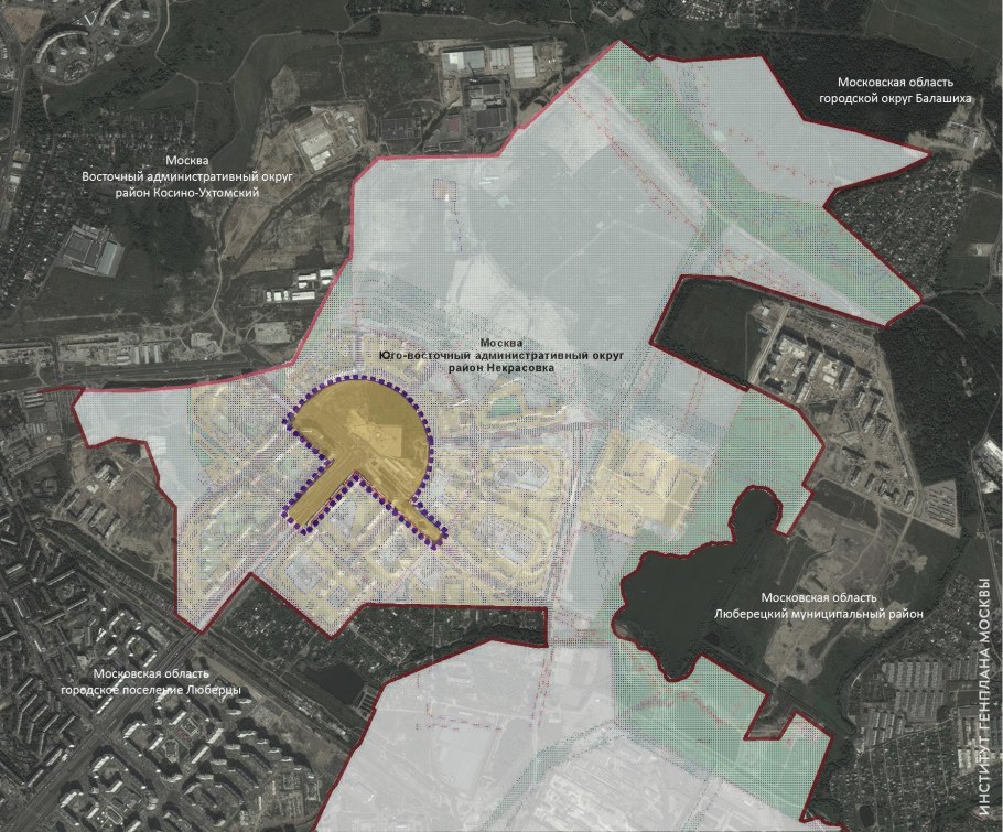 Люберецкие поля Некрасовка план