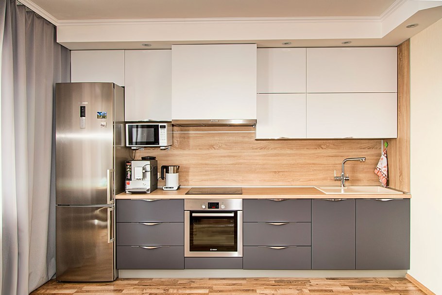 Кухня в одну стену