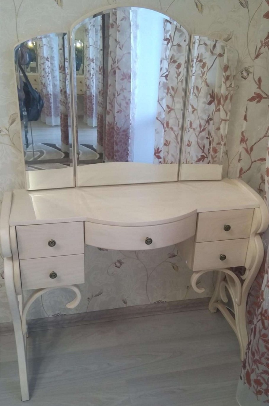 Тумба с зеркалом трюмо Веста-2