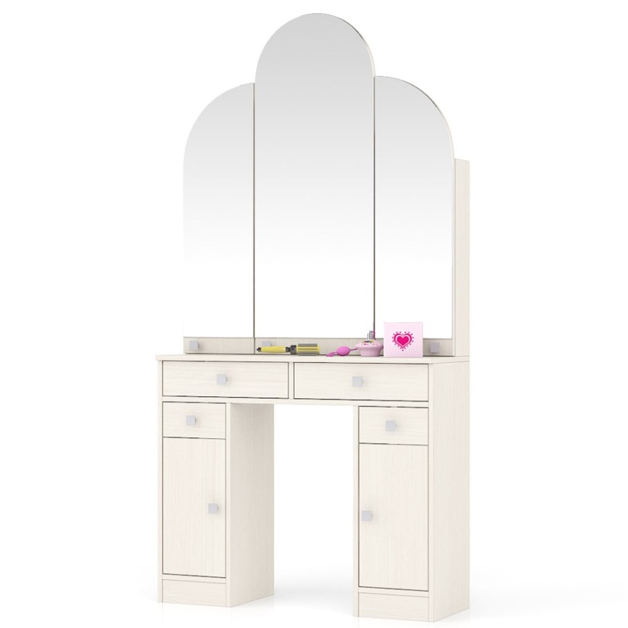 Туалетный столик трельяж МД № 2 цвет дуб