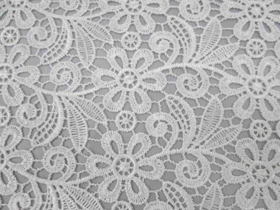 Белая кружевная ткань фон в хорошем качестве
