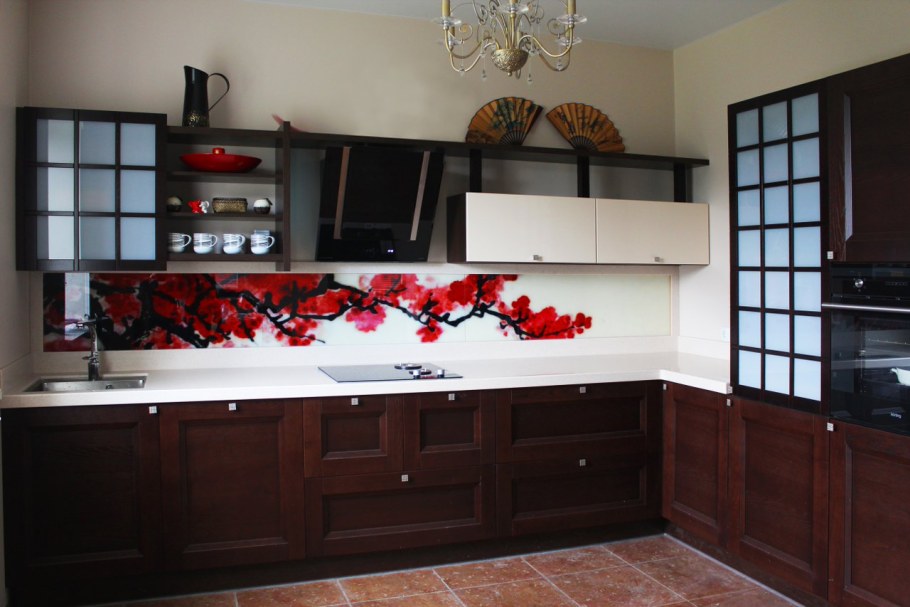 Кухонный гарнитур в японском стиле