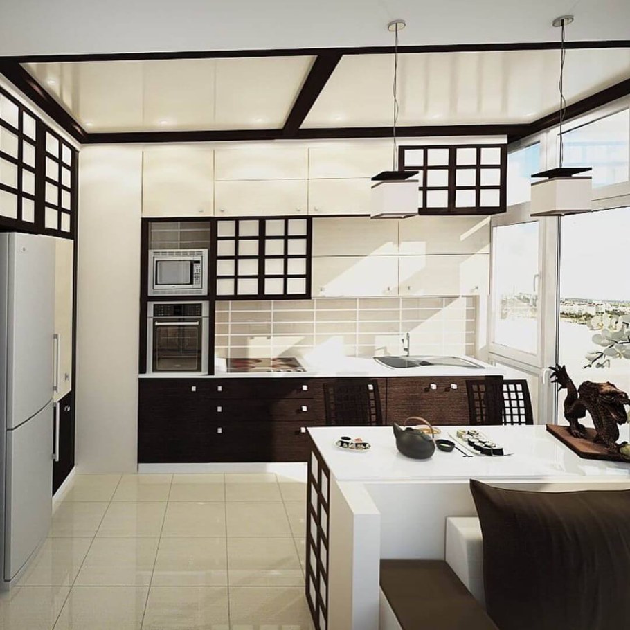 Кухня в японском стиле