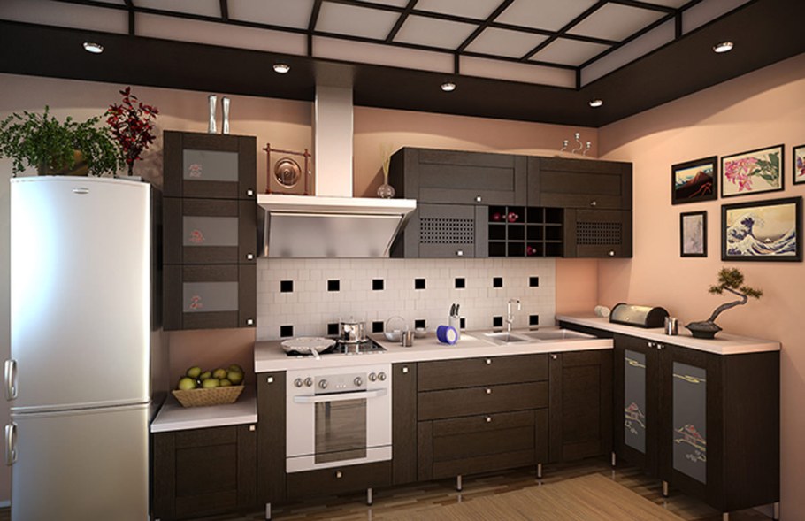 Кухня в японском стиле