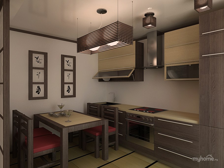 Кухня в японском стиле