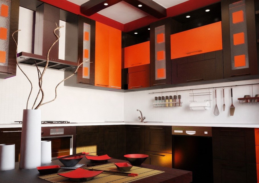 Кухня в японском стиле