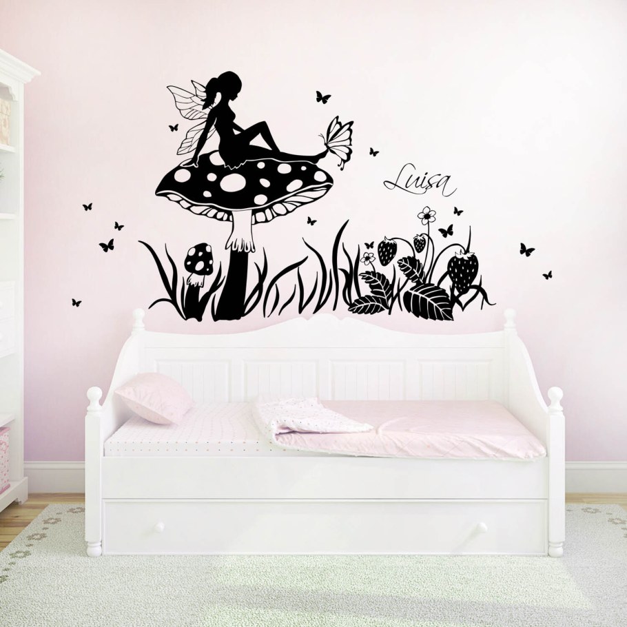 Интерьерная наклейка на стену Фея