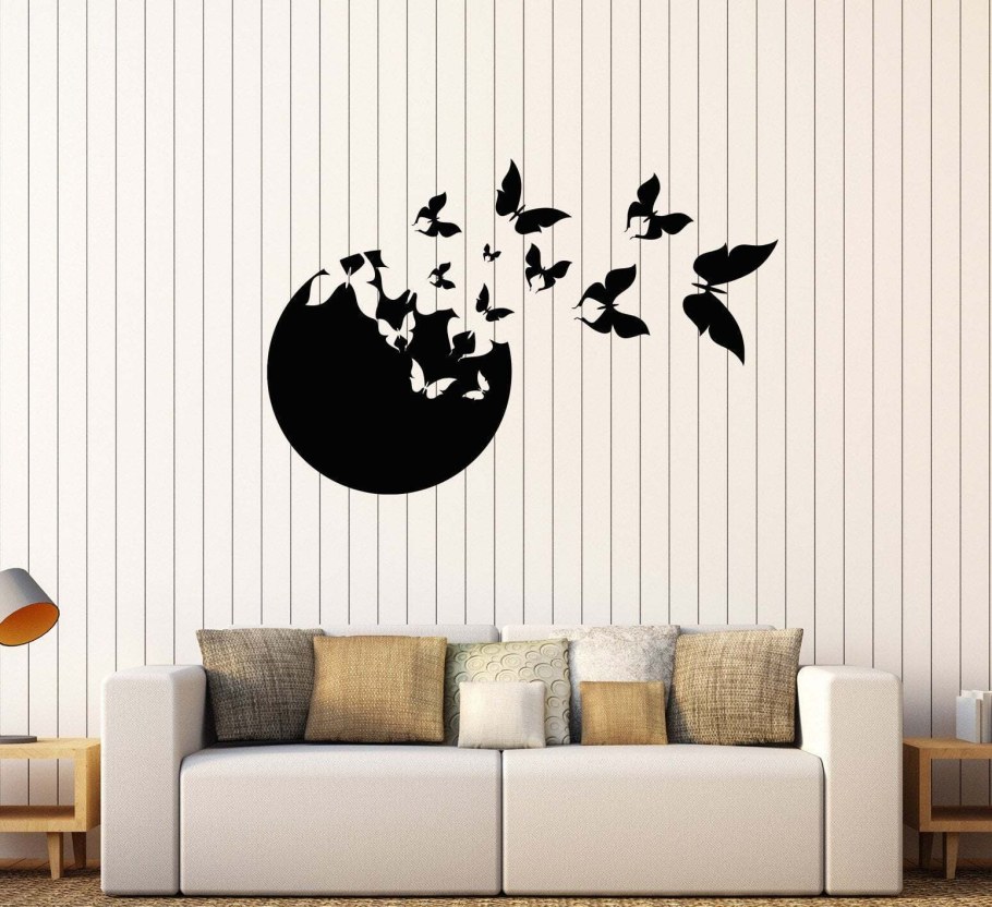 Интерьерные наклейки на потолок