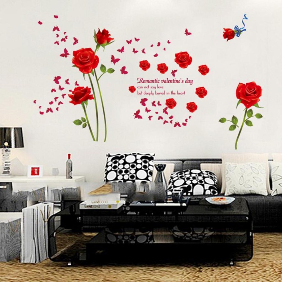 Большие наклейки на стену