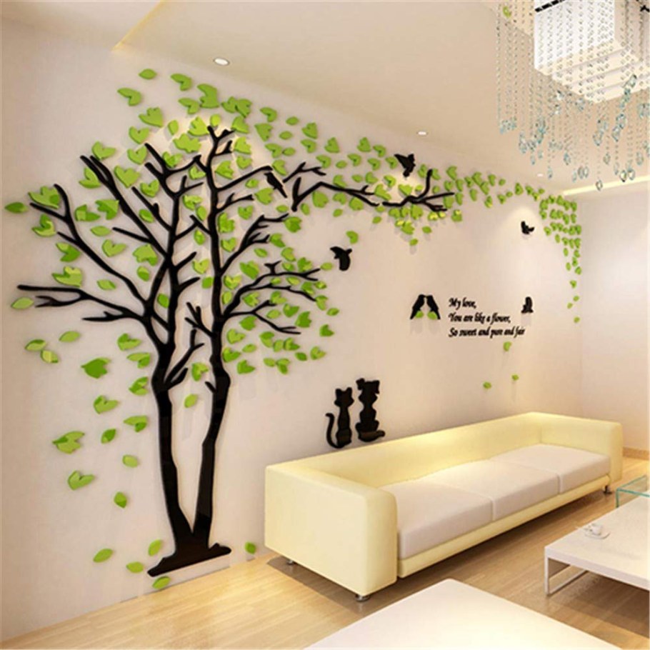 Необычные наклейки на стену