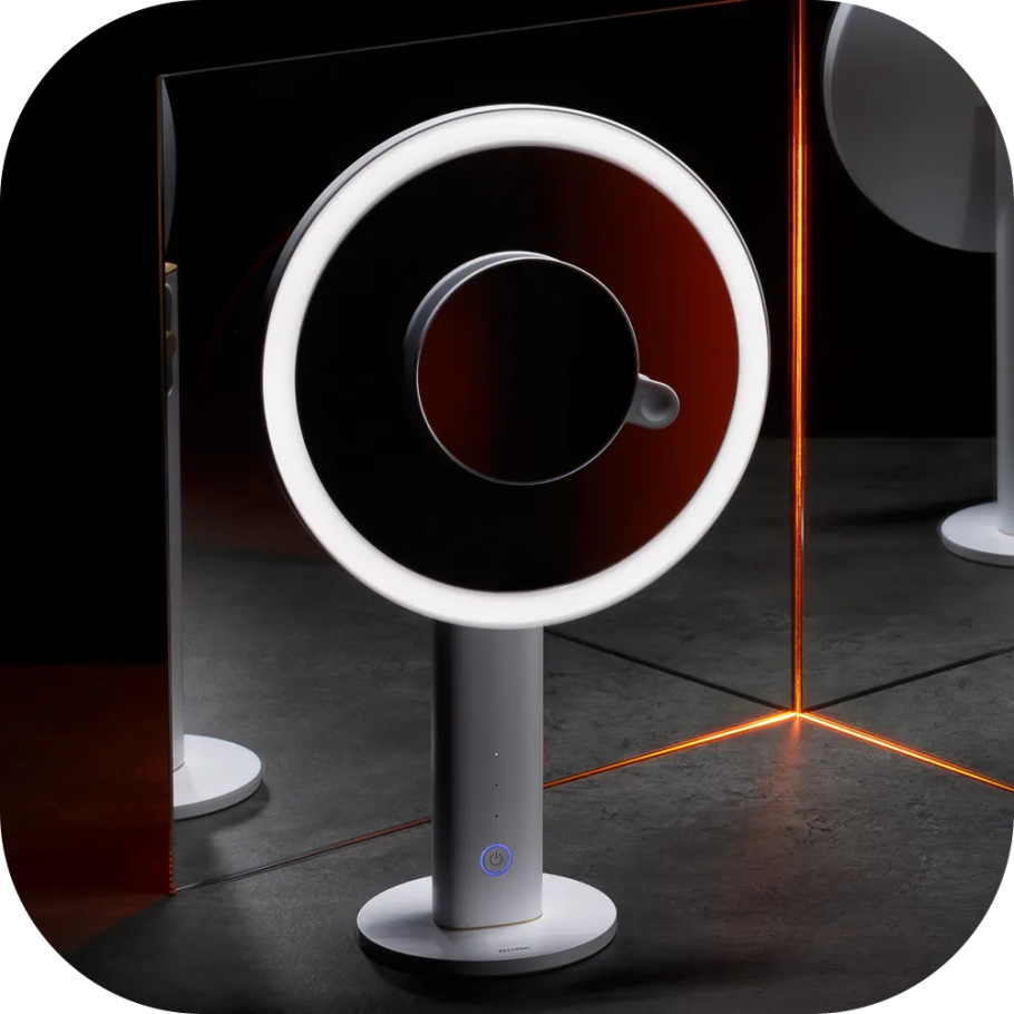 Зеркало Борк с подсветкой