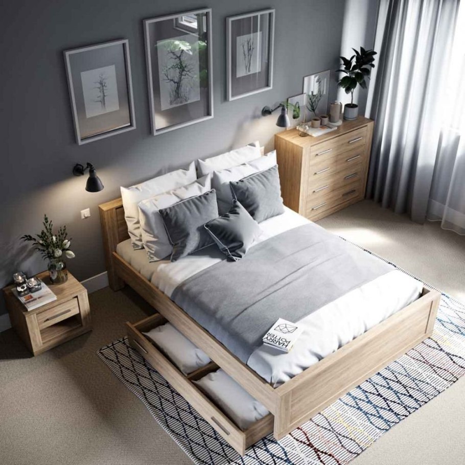 Кровать икеа Сканди