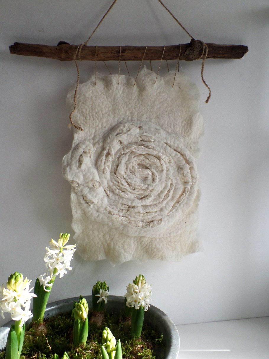 Интерьерный войлок из шерсти