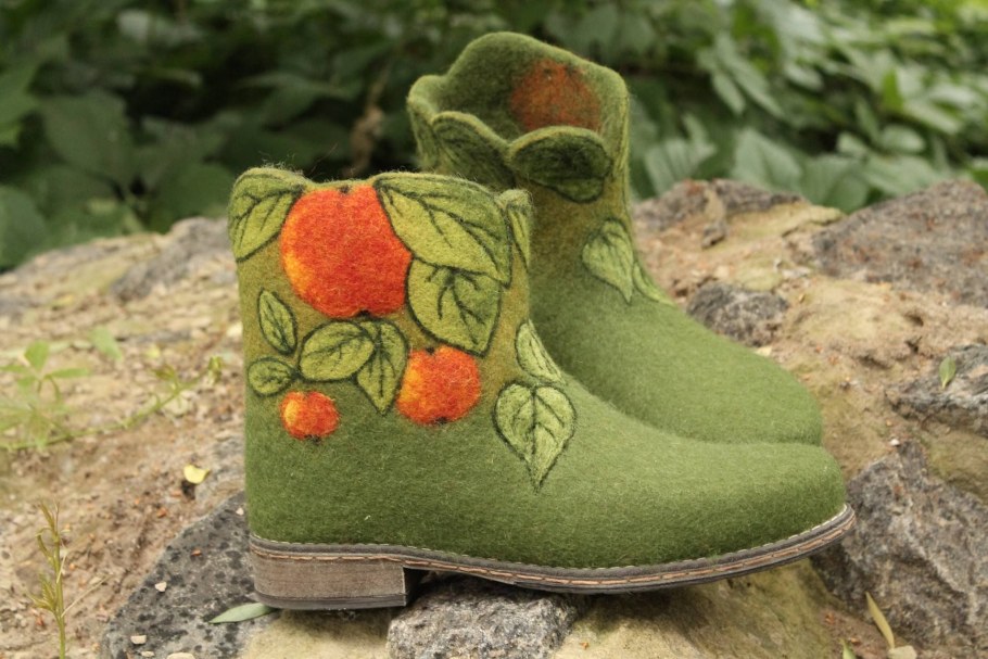 Валяная обувь Марины Климчук