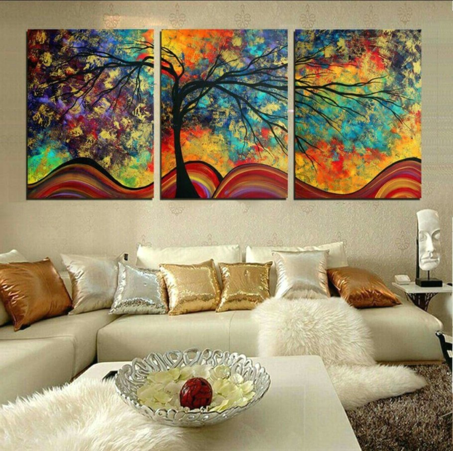 Абстрактная живопись для интерьера