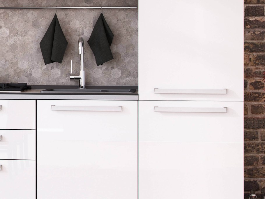 Кухня Герда белый глянец