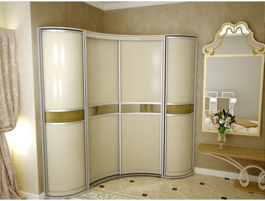 Радиусный шкаф