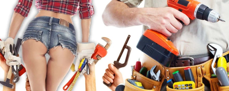 Строительные инструменты баннер