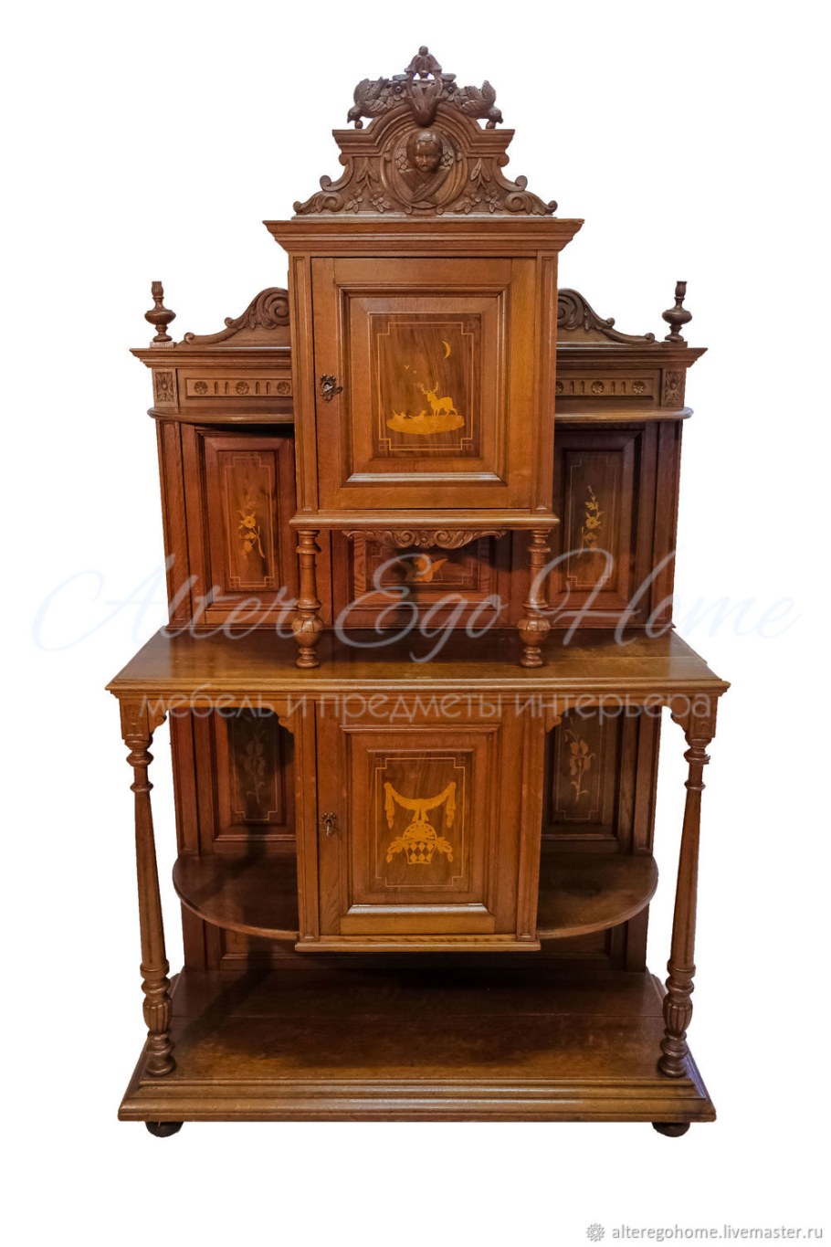 Буфет дубовый