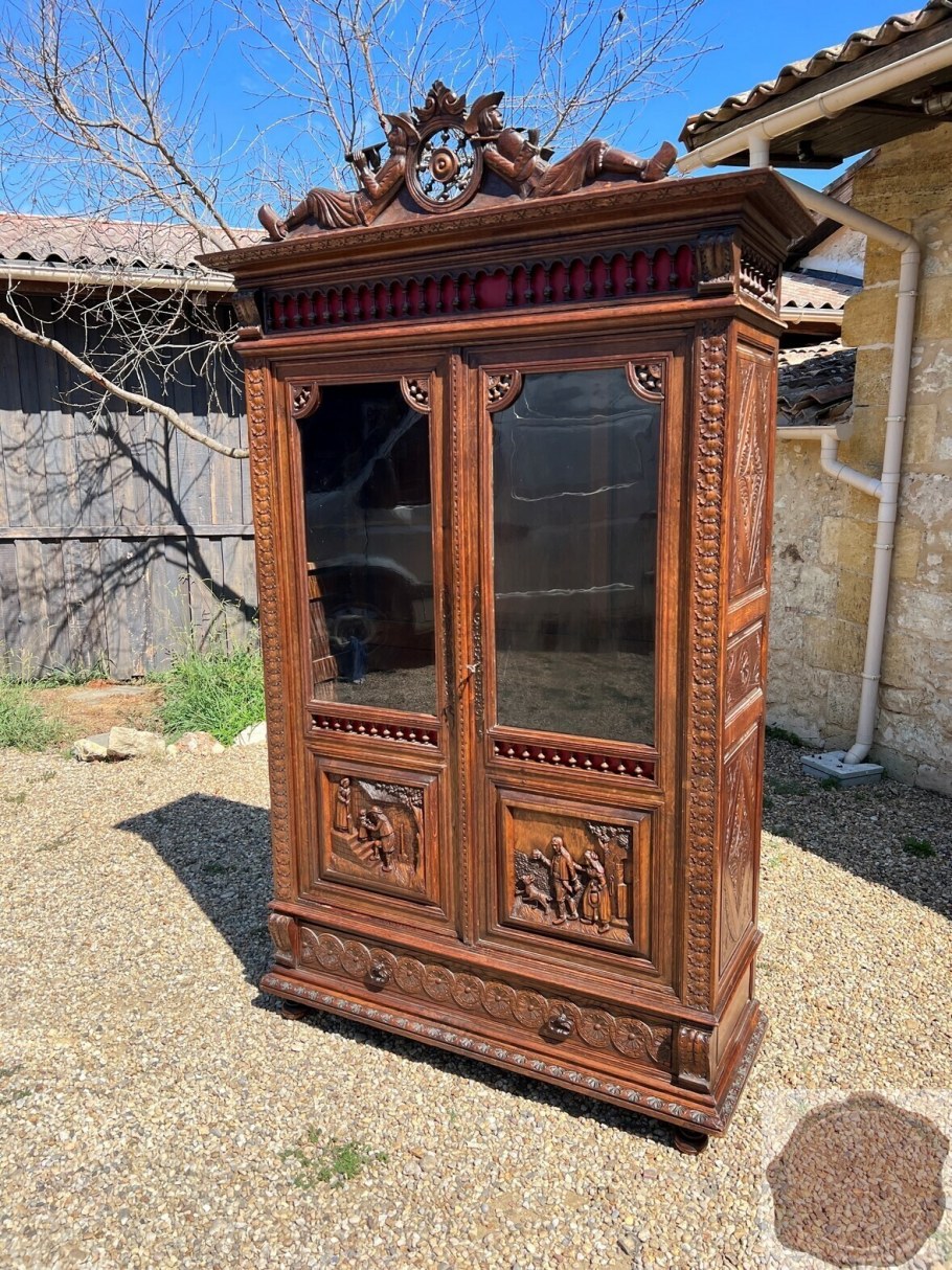 Акварель старинные шкафы