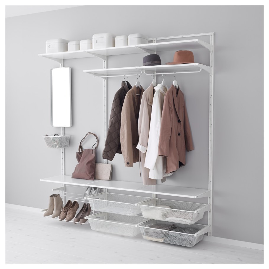 Гардеробная система АЛЬГОТ икеа