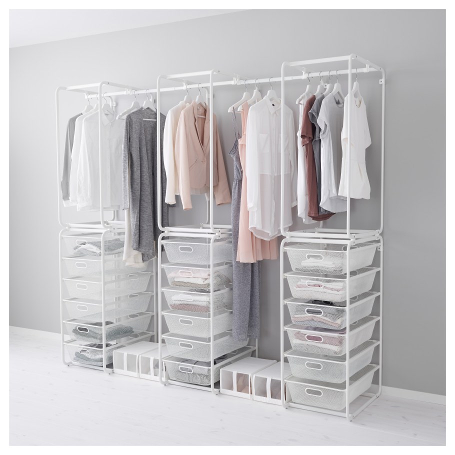 Гардероб икеа АЛЬГОТ