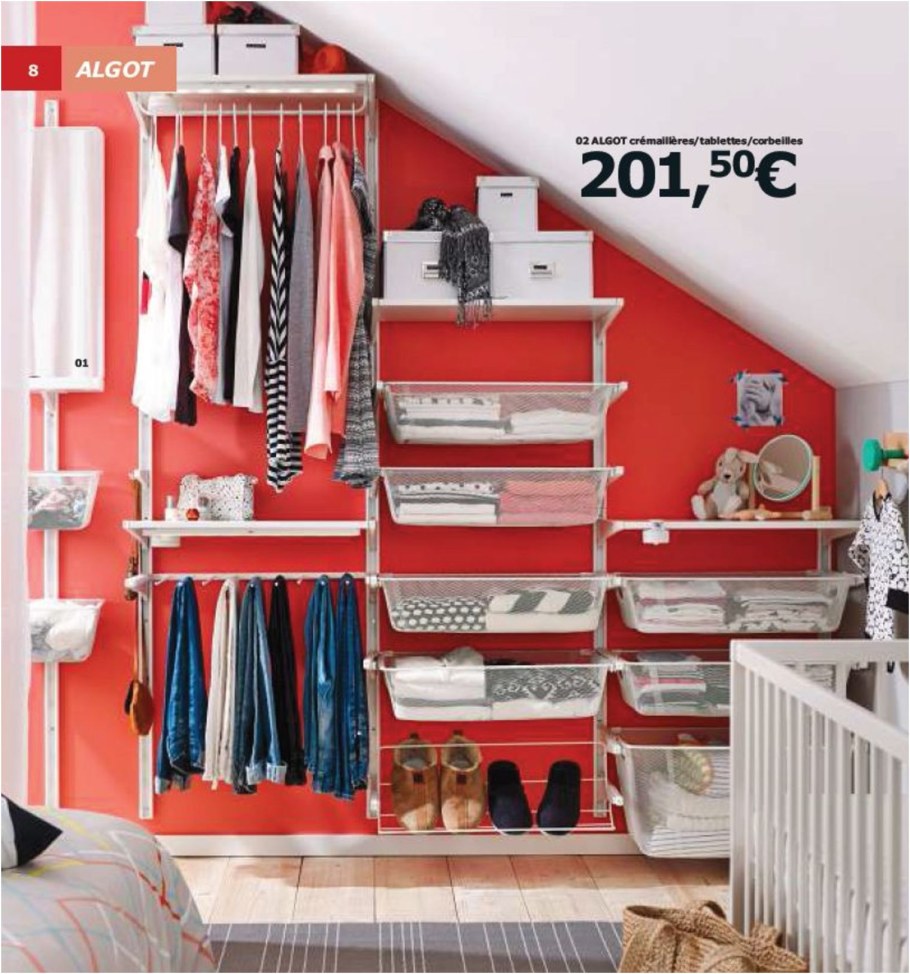 Algot ikea под лестницей