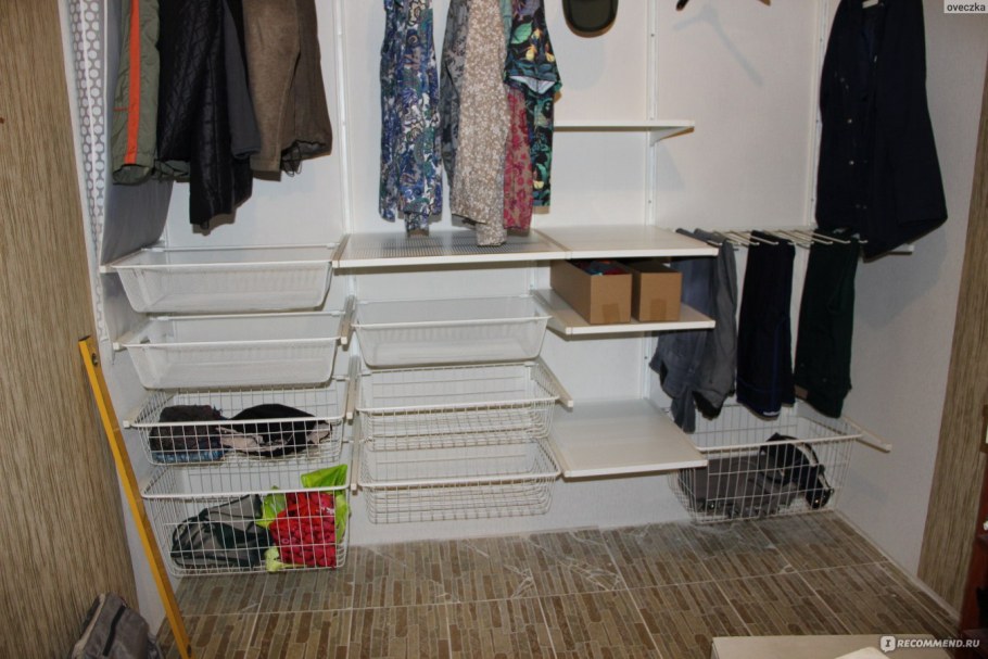 Гардеробная система АЛЬГОТ икеа