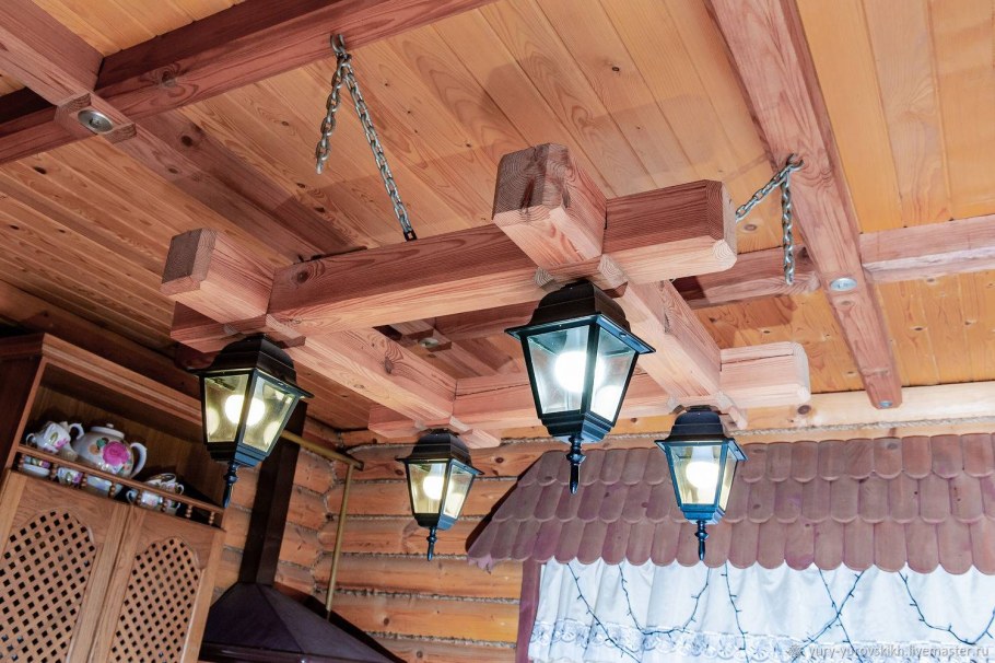 Люстра в беседку